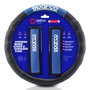 Sparco Funda de Volante y Almohadillas Negro/Azul CS10