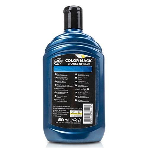Abc Cera con Color Azul Oscuro 500 mL Cs6 Fg7100 TW52709 - Limpia, Abrillanta, Restaura y Da Color