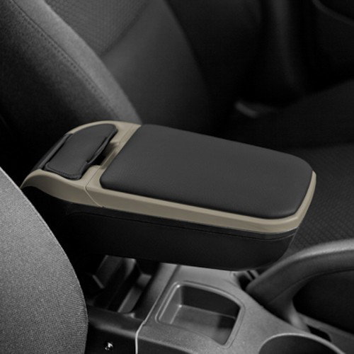 Abc Apoyabrazos Negro/Gris para Hyundai i30 2007-2011 Abc Apoyabrazos Negro/Gris para Hyundai i30 2007-2011