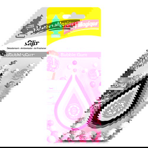 Arbre Magique PER90538 Perfumador Clip Fragancia Bubble Gum Cs4
