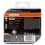 Osram Night Breaker Silver H4 Bombillas Halógenas Duo Box Alta Potencia Luz Blanca OS64193NBS-HCB para Mejor Visibilidad Nocturna