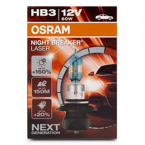 OSRAM Night Breaker Laser HB3 9005NL-HCB 60W OSRAM Night Breaker Laser HB3 9005NL-HCB 60W