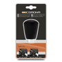 Abc POMO SPORT PIEL PERFORADA NEGRA