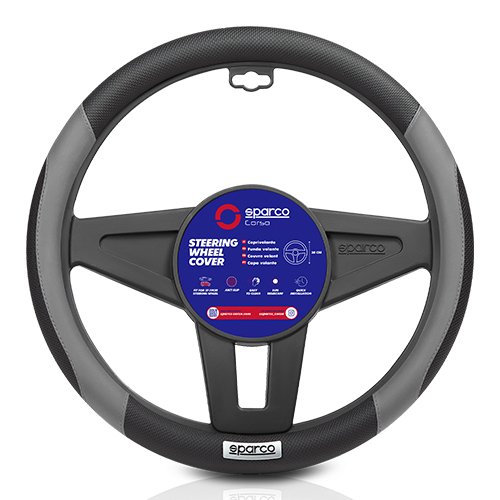 Sparco Funda para volante C1113 Negro/Gris Sparco Funda para volante C1113 Negro/Gris