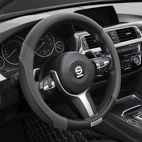 Sparco Funda para volante C1113 Negro/Gris Sparco Funda para volante C1113 Negro/Gris