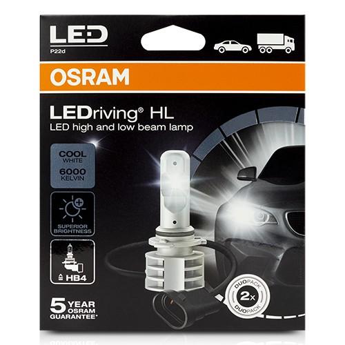 OSRAM Kit Ledriving Hb4 Cool White OS9736CW Accesorio Coche Alta Calidad