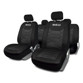 SPC Juego Fundas Bk Negro SPC1016BK