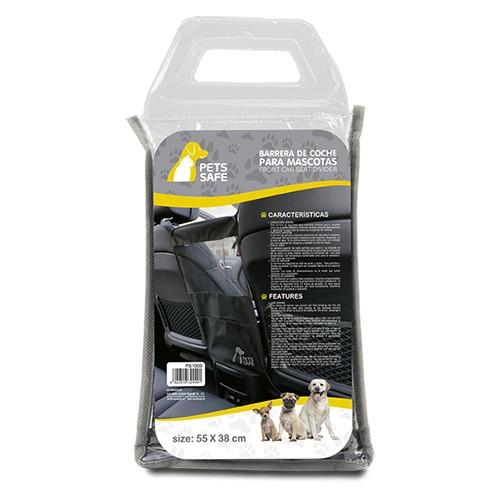 Abc Barrera Textil Organizador PS1000 para Mascotas, Seguridad en Coche, Tela Oxford Resistente, Malla Doble, Fácil Instalación