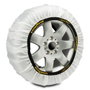 Goodyear Cadenas de Nieve Ultra Grip Talla L Textiles 2 Unidades con Guantes, Referencia Cs12/Cs5 GOD8012 - Compatibles con Medidas R14 a R20