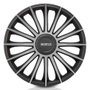 Sparco Tapacubos Torino 15 pulg Negro/Plata CS5
