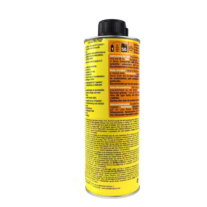 Bardahl Incrementador De Cetanos - Cetane Booster 500 mL. BARD2305