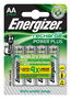 Energizer E300626700 Blister 4 Pilas Recargables Power Plus Potencia 2000 Mah Tipo HR6