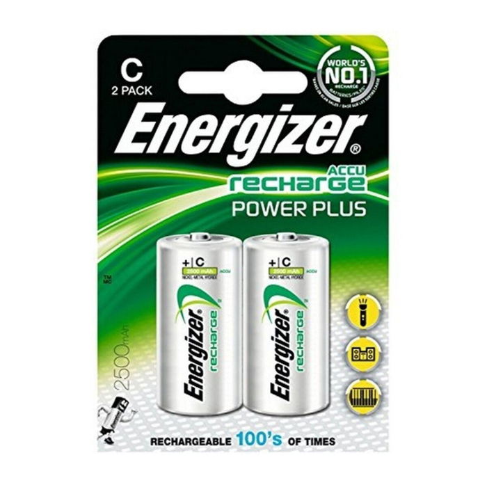 Pilas Recargables Energizer ENGRCC2500 1,2 V C HR14 Pilas Recargables Energizer ENGRCC2500 1,2 V C HR14