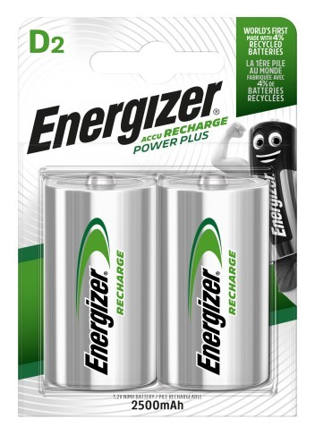 Energizer Power Plus 2500mAh HR20 BL2 Energizer Power Plus 2500mAh HR20 BL2