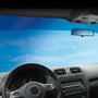 Foliatec Sunvisor Tira Antideslumbramiento Azul 19 x 150 cm