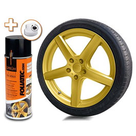 Foliatec FO2046 Goma Líquida Dorado Metálico para Tuning 400 ml - Acabado Removible