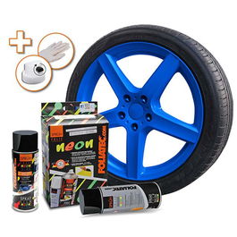 Goma Líquida para Coches Foliatec Azul 400 ml (2 pcs)