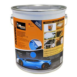 Foliatec FO20852 Goma Líquida Car Body Transparente Brillante 5 L para Personalización de Llantas y Piezas - Acabado Removible