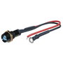 Foliatec Luz LED Control Negro Ice Azul 10 mm