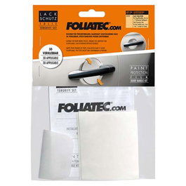 Foliatec FO34120 Láminas de Protección de Pintura Transparentes para Manijas de Puerta de Coche, 4 Piezas