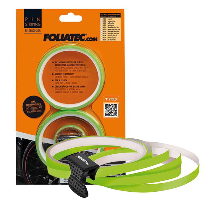 Adhesivo para Llanta Foliatec Verde Neón (4 x 2,15 m) Adhesivo para Llanta Foliatec Verde Neón (4 x 2,15 m)