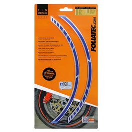 Foliatec Pinstriping Racing Azul 14 Bandas de 7 mm x 41 cm