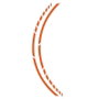 Foliatec Pinstriping Racing Naranja 14 Bandas de 7 mm x 41 cm