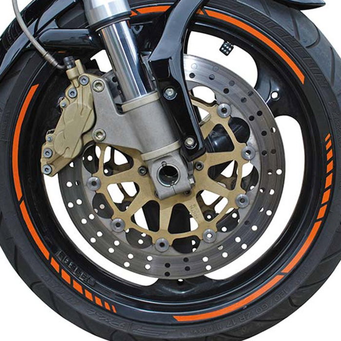Foliatec Pinstriping Racing Naranja 14 Bandas de 7 mm x 41 cm Foliatec Pinstriping Racing Naranja 14 Bandas de 7 mm x 41 cm