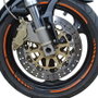 Foliatec Pinstriping Racing Naranja 14 Bandas de 7 mm x 41 cm