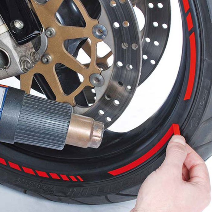 Foliatec FO34447 Pin Striping Racing Neón Amarillo 14 Bandas 7 mm X 41 cm Incluye Espaciador