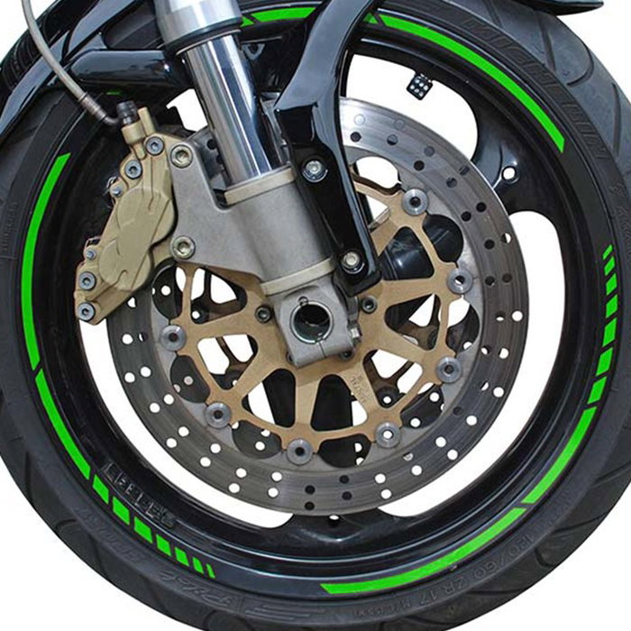 Foliatec Pinstriping Racing Neón Verde 14 Bandas de 7 mm x 41 cm