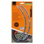 Foliatec Pinstriping Racing Carbon Structured 14 Bandas de 7 mm x 41 cm