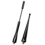 Foliatec FO34694 Antena Design Type 1.4 para Vehículo, Negra, 15.5 cm, Estética Deportiva