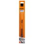 Foliatec FO34694 Antena Design Type 1.4 para Vehículo, Negra, 15.5 cm, Estética Deportiva