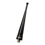 Foliatec FO34695 Antena Exterior Deportiva Negra Design Type Pin 2, 9 cm, para Mejorar Estética del Coche sin Perder Recepción Radio, Incluye Tornillos