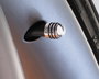 Foliatec Tapón de Válvula Aircaps Aluminio Chrome con 3 Juntas de Goma Negra para Llantas - 4 Piezas FO32791