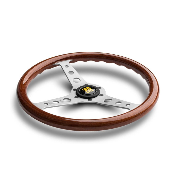 MOMO Volante Indy Heritage 350 de Madera de Caoba