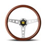 MOMO Volante Indy Heritage 350 de Madera de Caoba