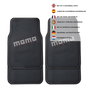 Momo Set de 4 Alfombrillas Universales Negro y Gris