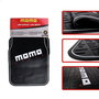 Momo Set de 4 Alfombrillas Universales Negro y Gris