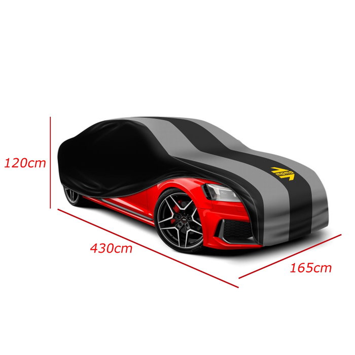 Momo MOMLCC1ML Funda Cubre Coche Talla M 1 Capa 430x165x120 cm