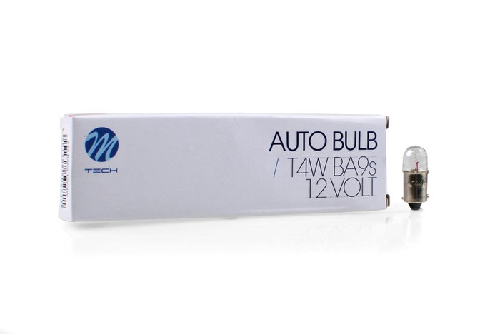 M-Tech Lámpara T4W BA9s 12V/4W (10 unidades) M-Tech Lámpara T4W BA9s 12V/4W (10 unidades)