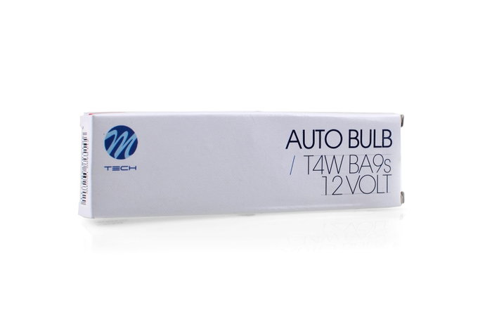 M-Tech Lámpara T4W BA9s 12V/4W (10 unidades) M-Tech Lámpara T4W BA9s 12V/4W (10 unidades)