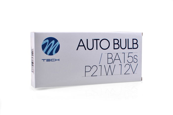 Bombilla para Automóvil M-Tech Z19 12 V BA15S Naranja 21W