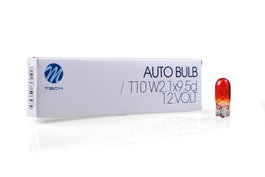M-Tech Lámpara W2.1x9.5D 5W Ámbar Pack 10 Unidades