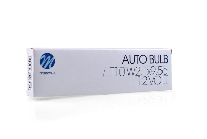 M-Tech Lámpara W2.1x9.5D 5W Ámbar Pack 10 Unidades