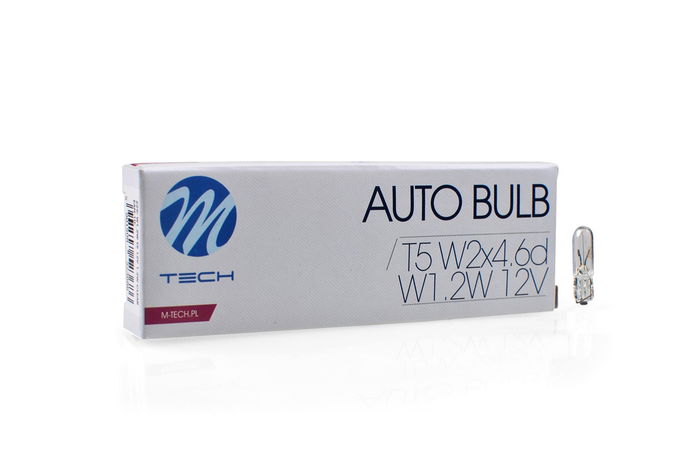 M-Tech Z29 Lámpara W1.2W T5 12V 1.2W Halógena Clara Pack 10 Unidades Durabilidad 300 Horas M-Tech Z29 Lámpara W1.2W T5 12V 1.2W Halógena Clara Pack 10 Unidades Durabilidad 300 Horas