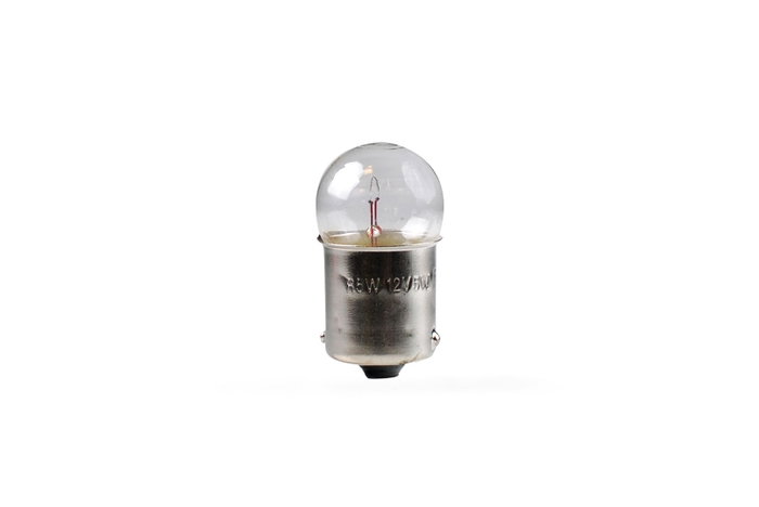 M-Tech Lámpara G18 Ba15S 12V 5W Clear Bombilla Halógena Casquillo BA15s Pack 10 Unidades E8 Homologación