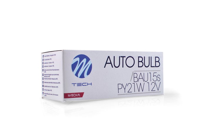Bombilla para Automóvil MTECZ36 M-Tech MTECZ36 PY21W 21W 12V (10 pcs)