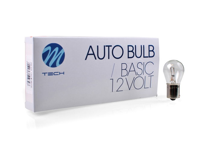 M-Tech Lámpara BA15S 12V/21W Clear Pack de 10 unidades M-Tech Lámpara BA15S 12V/21W Clear Pack de 10 unidades